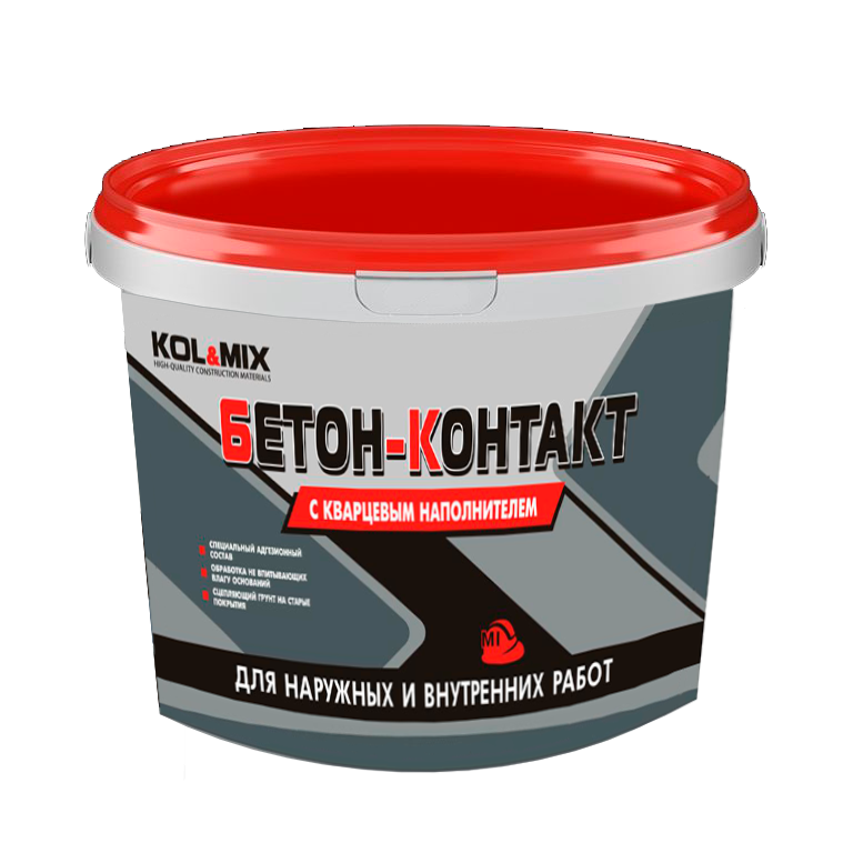 Бетон-Контакт с кварцевым наполнителем KOL&MIX