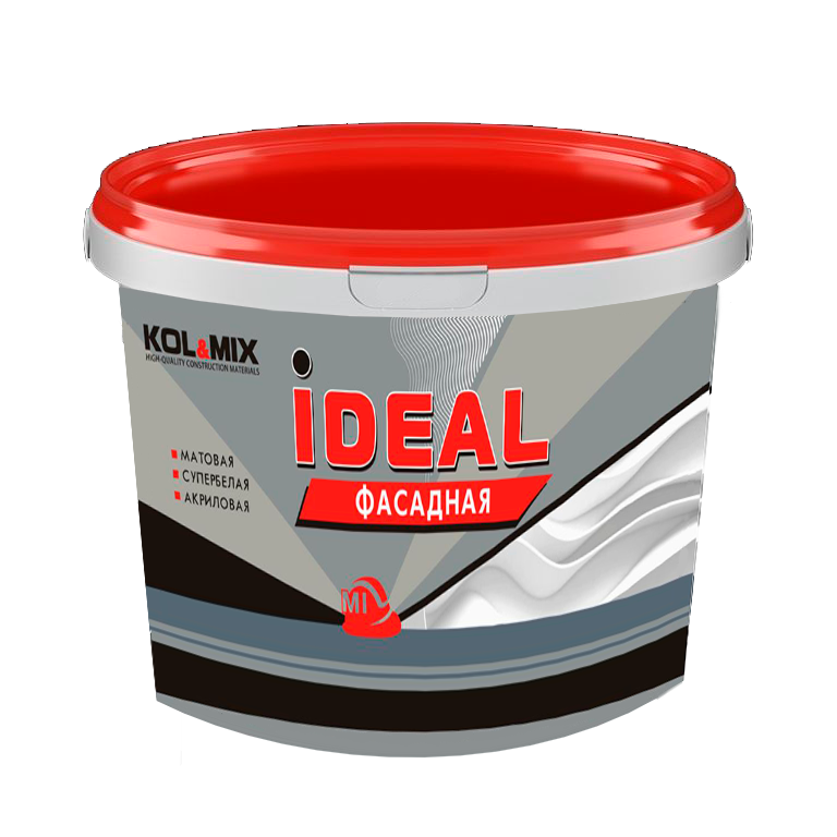 Краска фасадная IDEAL KOL&MIX